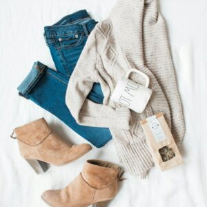 Cashmere Cardigan Set
