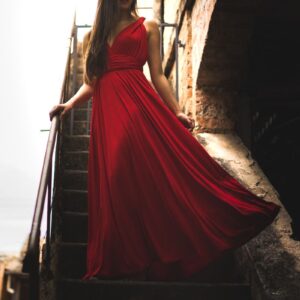 Velvet Evening Gown